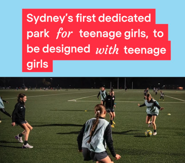 Sydney's first park for girls