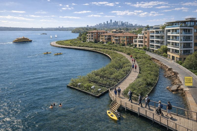 Foreshore visualisation - Sydney Big Ideas